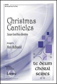 Christmas Canticles SSA choral sheet music cover Thumbnail